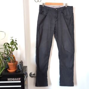 ExOfficio men's pants waist 34"  inseam 31" dark gray